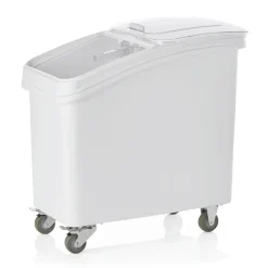 Lebensmittelbehälter, 102 ltr., 78 x 40,5 x 73,5 cm, Polyethylen/Polycarbonat