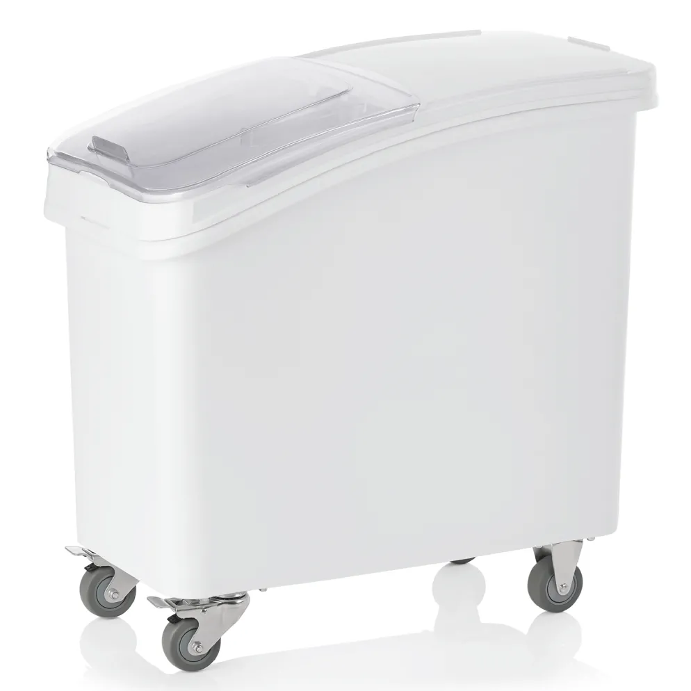 Lebensmittelbehälter, 102 ltr., 78 x 40,5 x 73,5 cm, Polyethylen/Polycarbonat