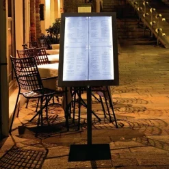 LED-Displaykasten 4 x A4