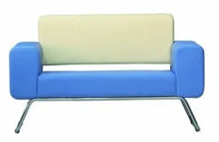 LEGEND Sofa 2 Sitzer Blau