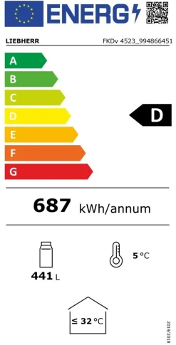Liebherr Getränkekühlschrank FKDv 4523 PremiumPlus