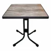 Limburg Vintage klappbarer Terrassentisch 70 x 70cm