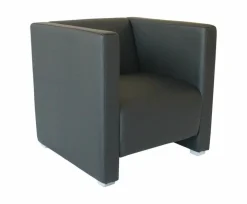 Lounge Bank Reka 70x70 cm, schwarz