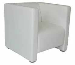 Lounge Bank Reka 70x70 cm, weiss