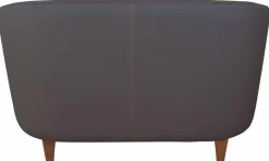 Lounge Cocktailsessel Lucy PRO Braun, 2 Sitzer 130 cm