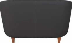 Lounge Cocktailsessel Lucy PRO Schwarz, 2 Sitzer 130 cm