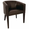 Lounge Sessel Cocktailsessel Atlas S135L dunkelbraun