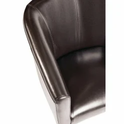 Lounge Sessel Cocktailsessel Atlas S135L dunkelbraun
