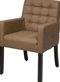 Lounge Stuhl Linda braun