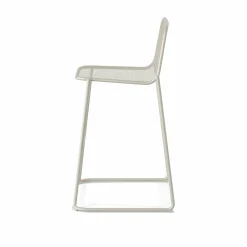 Mase Barhocker Metall stapelbar Beige