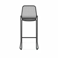 Mase Barhocker Metall stapelbar Schwarz
