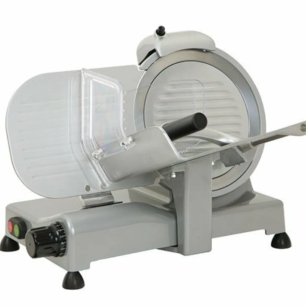 MASTRO Aufschnittmaschine, Schrägschneidermodell, Messer ø 250 mm