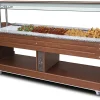 MASTRO Bainmarie-Buffet, Inselmodell, 6x GN 1/1, Breite 2200mm