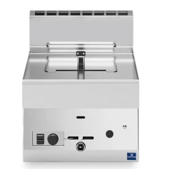 MASTRO Gas-Fritteuse, 8 Liter kW 6,8, 400x650x300mm