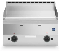 MASTRO Gas-Grillplatte glatt, 10,4kW, 600x600x300mm
