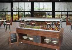 MASTRO Kühl-Salat-Buffet für 6x GN, Breite 2200mm