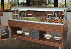 MASTRO Kühl-Salat-Buffet für 6x GN, Breite 2200mm