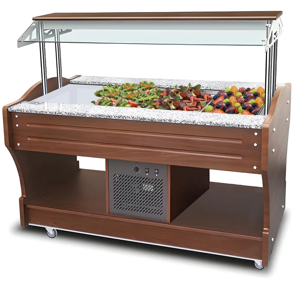 MASTRO Kühl-Salat-Buffet für 4x GN 1/1, Breite 1550mm