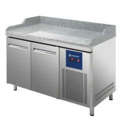 MASTRO Pizzatisch 1600mm mit 2 Türen 600x400mm