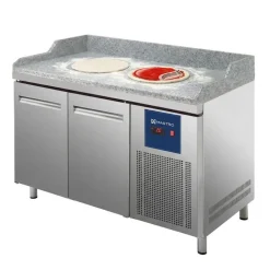 MASTRO Pizzatisch 1600mm mit 2 Türen 600x400mm
