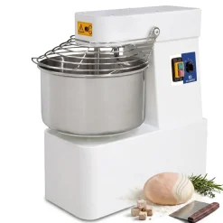 MASTRO Spiralteigkneter, 8 kg/10 Liter, 1 Geschwindigkeit, mit Timer