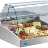 Mehrzweck-Kühlvitrine Super 1250 C mit gebogenem Glasaufbau