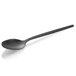 Menülöffel Set ALEX BLACK, mit schwarz, matter PVD Beschichtung, 21 cm, Set á 12 Stück