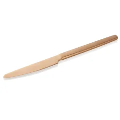 Menümesser Set ALEX BRONZE, mit bronze, matter PVD Beschichtung, 23 cm, Set á 12 Stück