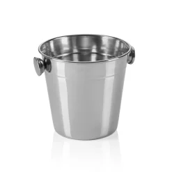 Mini Eiseimer, Ø 11 cm, Höhe 11 cm, 0,50 Liter, Chromnickelstahl