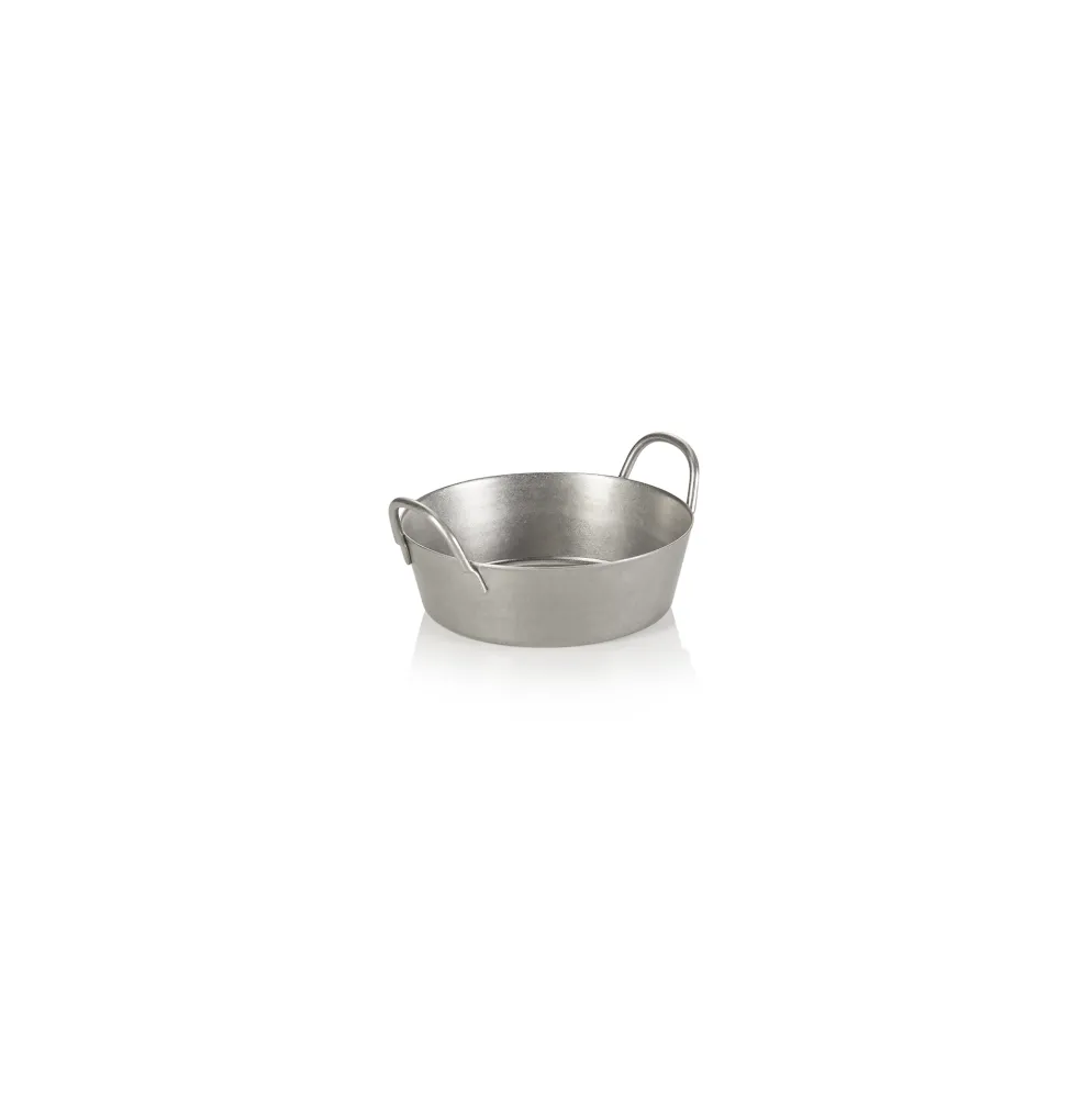 Mini Paella Pfanne STEEL & STYLE HERITAGE, Ø 8 cm, 100 ml, Chromnickelstahl 18/8