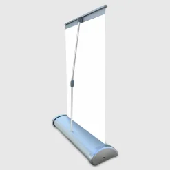 Mini-Roll-Up Tischaufsteller GNE555 für Räderwechsel mit Logo