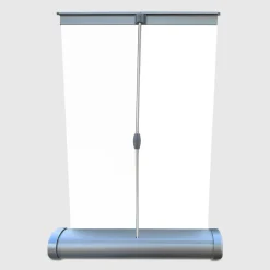 Mini-Roll-Up Tischaufsteller GNE555 für Räderwechsel mit Logo