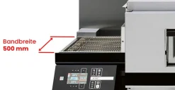 MORETTI Elektro Durchlauf-Pizzaofen T75E, 500mm Bandbreite