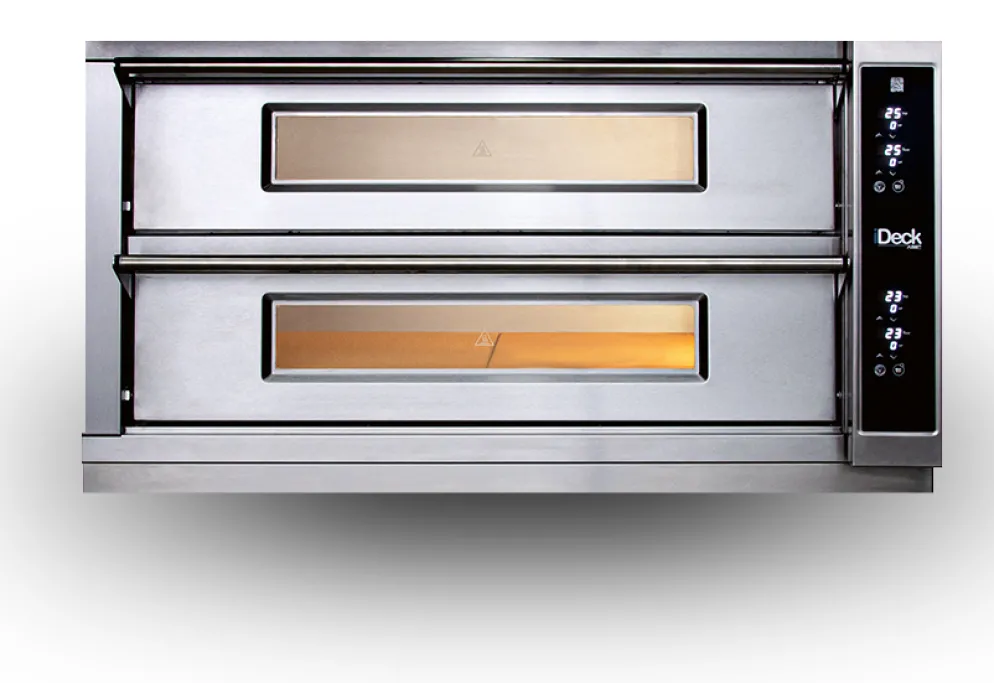 MORETTI Pizzaofen iDeck D 105.65 DIGITAL, für 6+6 Pizzen Ø 30 cm