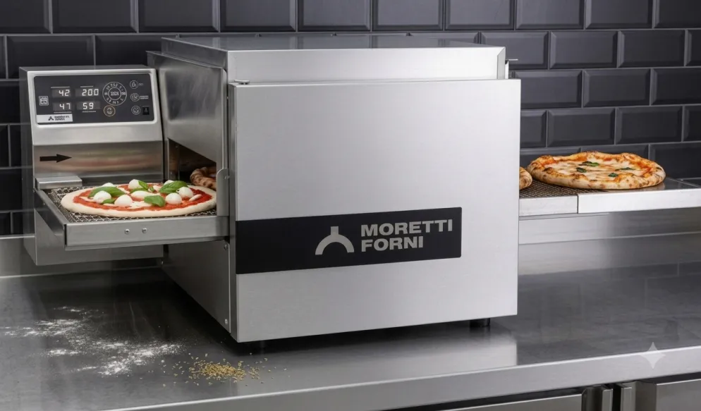 Moretti serieT T65E Elektro-Tunnelofen Bandofen 500 mm