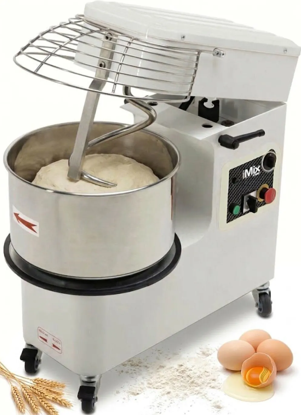 MORETTI Spiralteigknetmaschine iMix iM R44 / 2 Geschwindigkeiten, bis zu 44Kg Teig
