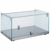 Neutrale Glas-Tischvitrine Display 35 L, 554x361x305mm