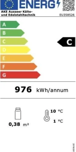 NordCap AKE Aufsatzkühlvitrine AKV-S 116-KL