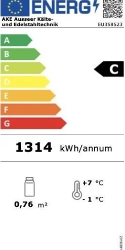 NordCap AKE Aufsatzkühlvitrine AKV-S 147