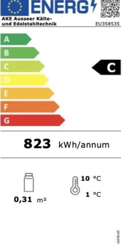 NordCap AKE Aufsatzkühlvitrine AKV-S 96-KL BSR
