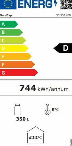 NordCap COOL-LINE Getränke-Kühlschrank CD350 LED, 350L