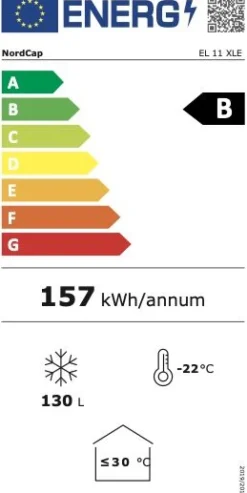 NORDCAP Energiespar-Tiefkühltruhe EL 11 XLE