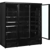 NORDCAP Glastürkühlschrank ATOM MAXI KS 3T-BB