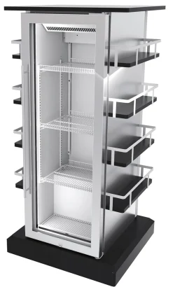 NordCap Glastürkühlschrank CC90