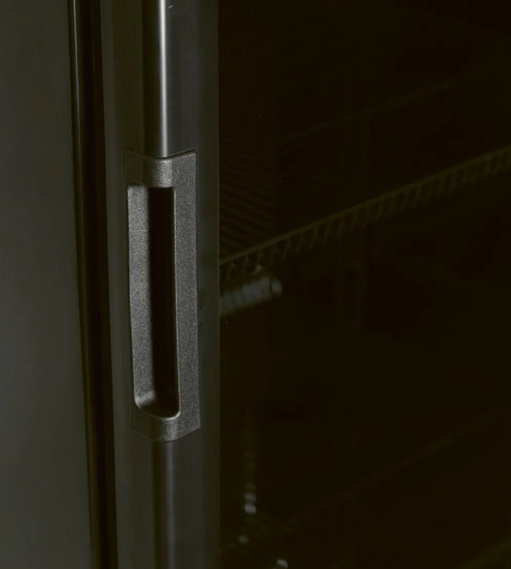 NordCap Glastürkühlschrank CD 350 LED BLACK