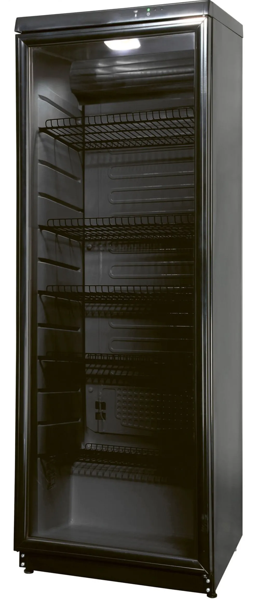 NordCap Glastürkühlschrank CD 350 LED BLACK