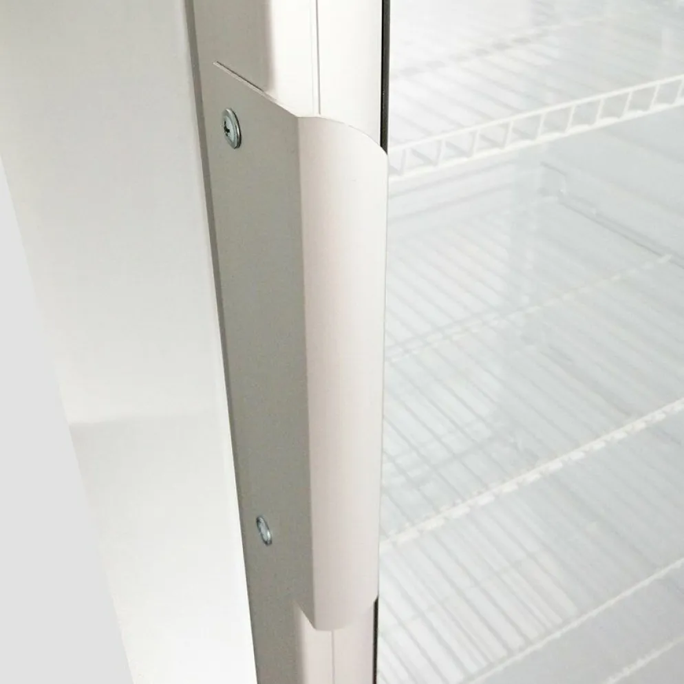 NordCap Glastür-Kühlschrank CD 350-2, 350L, 600x600x1730mm
