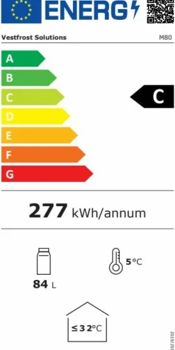 NordCap Glastürkühlschrank M 80
