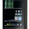 NordCap Glastürkühlschrank MG185, 344L, 595x610x1850mm