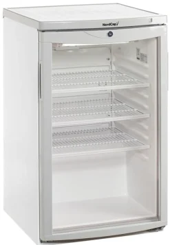 NORDCAP Glastürkühlschrank UKU 145 G